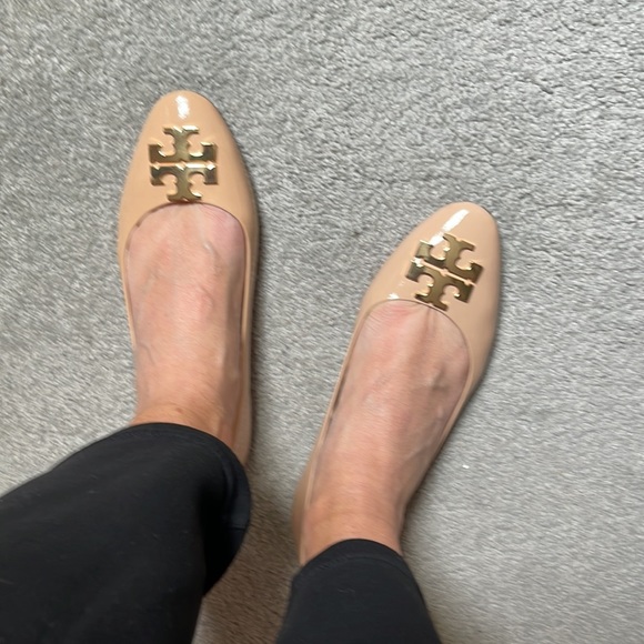 Tory Burch Raleigh ballet flat patent leather size 7 comes with box and dust bag - Picture 13 of 13
